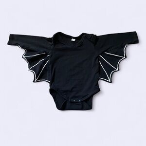 7/$20 Black Bat Wing Baby Onesie